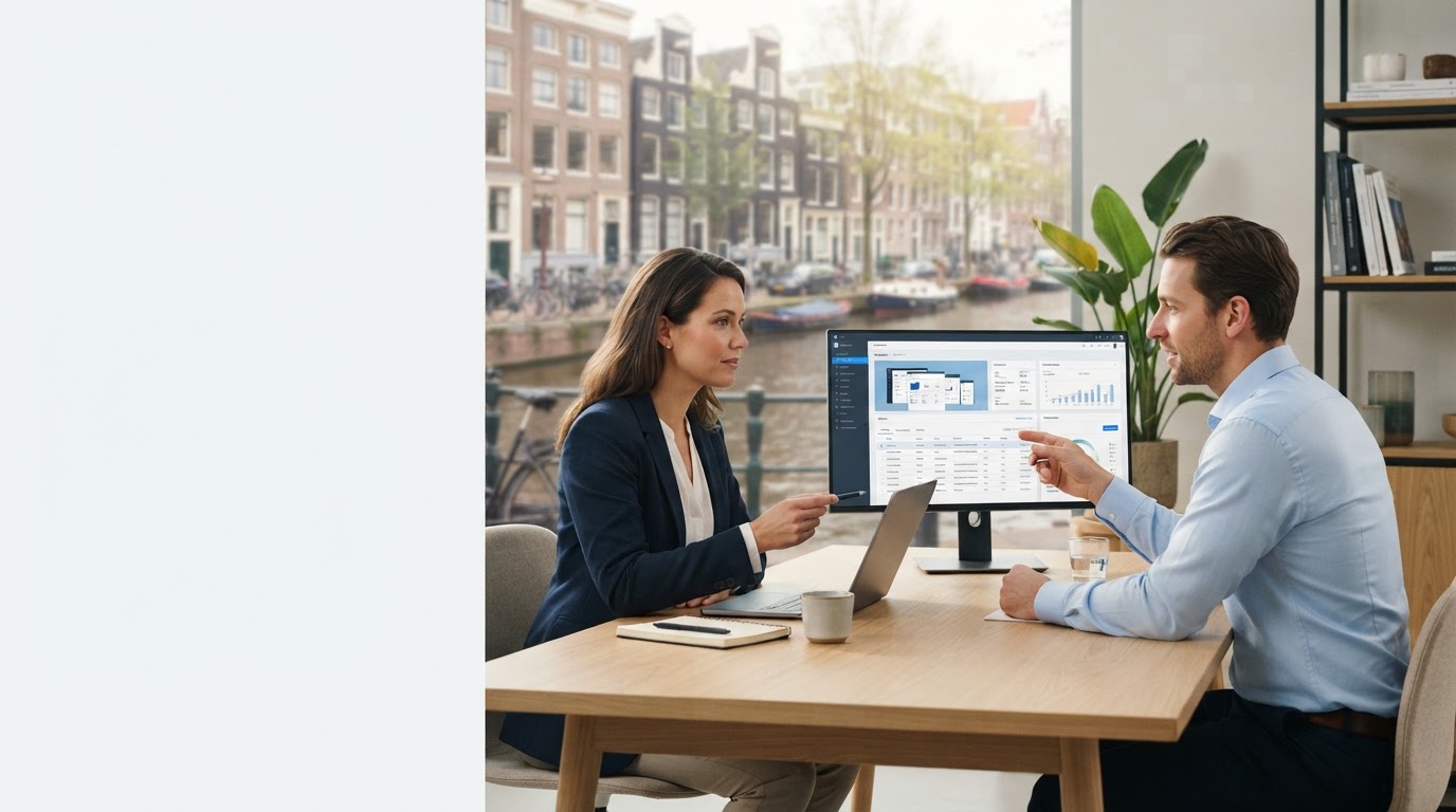 Anker Ruilerij dashboard met AI-gestuurde data-analyse voor internationale investeerders